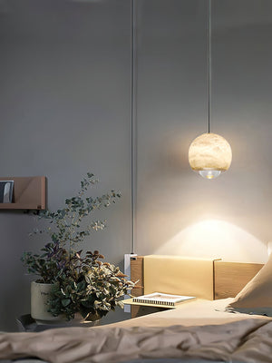 Ferox Alabaster Pendant Light - Zonesus