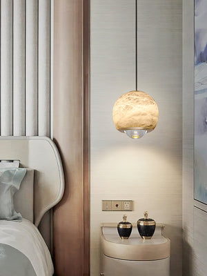 Ferox Alabaster Pendant Light - Zonesus