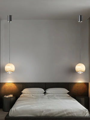 Ferox Alabaster Pendant Light - Zonesus