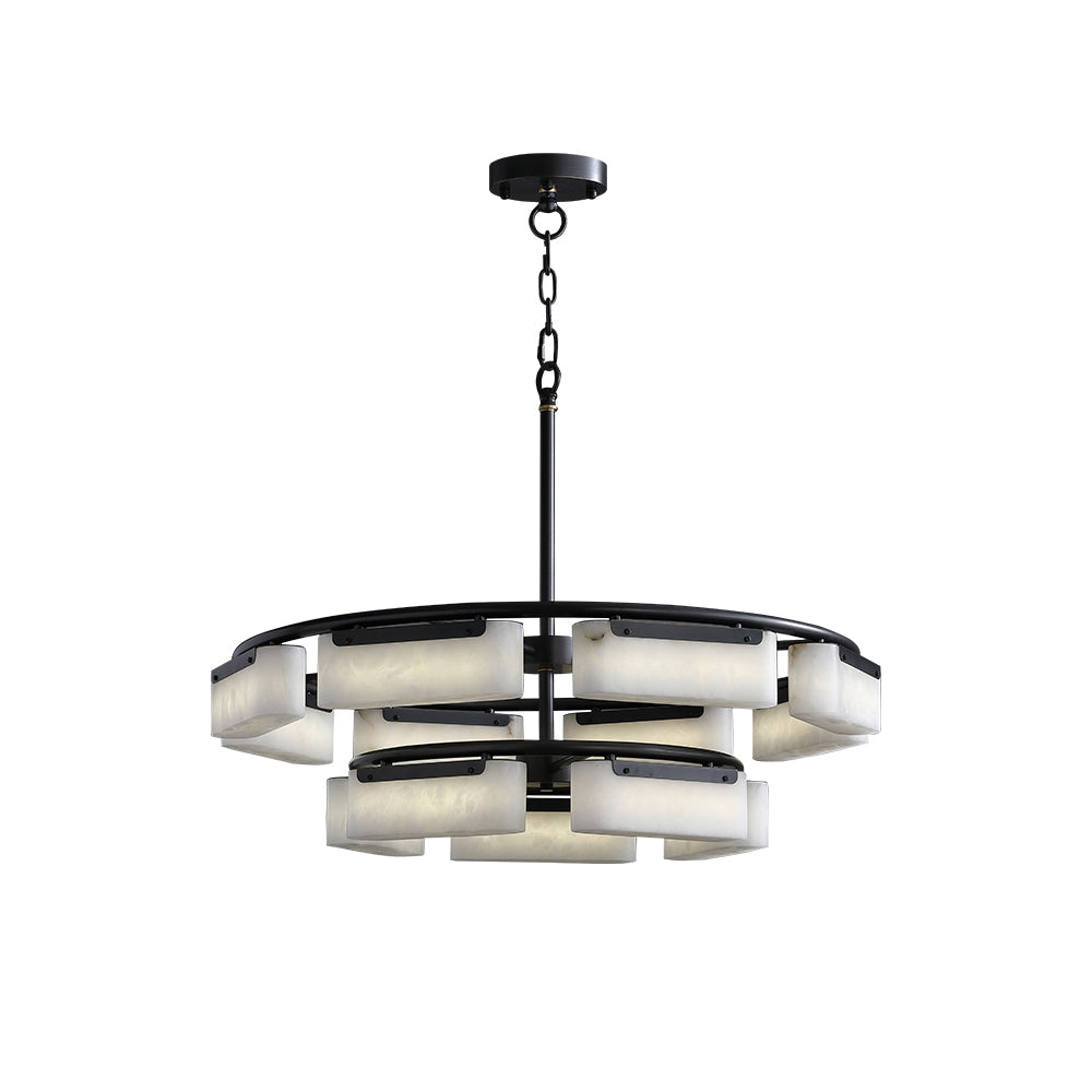 Fusion Alabaster Chandelier - Zonesus