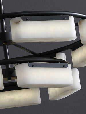 Fusion Alabaster Chandelier - Zonesus