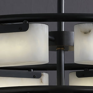 Fusion Alabaster Chandelier - Zonesus