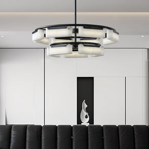 Fusion Alabaster Chandelier - Zonesus