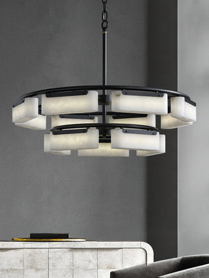 Fusion Alabaster Chandelier - Zonesus