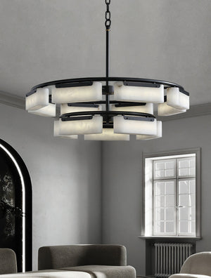 Fusion Alabaster Chandelier - Zonesus