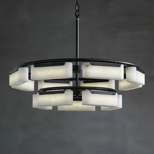 Fusion Alabaster Chandelier - Zonesus