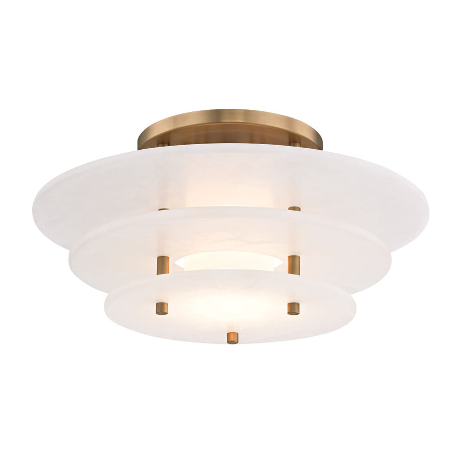 Gatsby Alabaster Ceiling Lamp - Zonesus