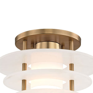 Gatsby Alabaster Ceiling Lamp - Zonesus