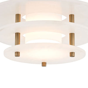 Gatsby Alabaster Ceiling Lamp - Zonesus