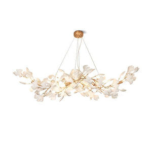 Ceramic Ginkgo Luxury Chandelier Style F - Zonesus