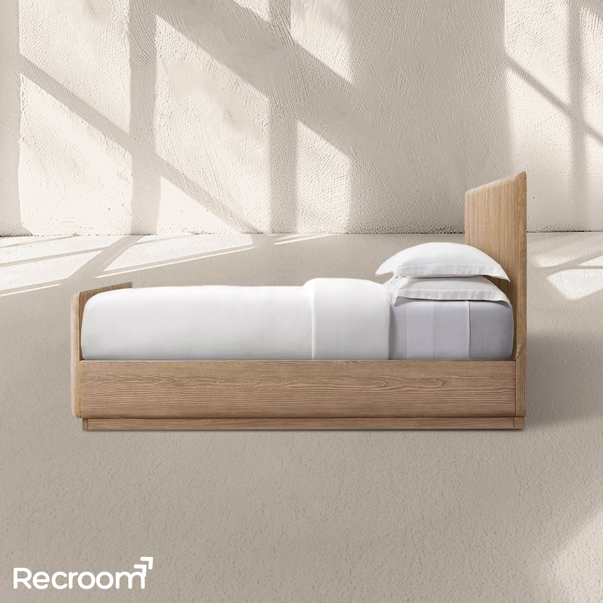 Cira Panel Bed with Footboard - Zonesus