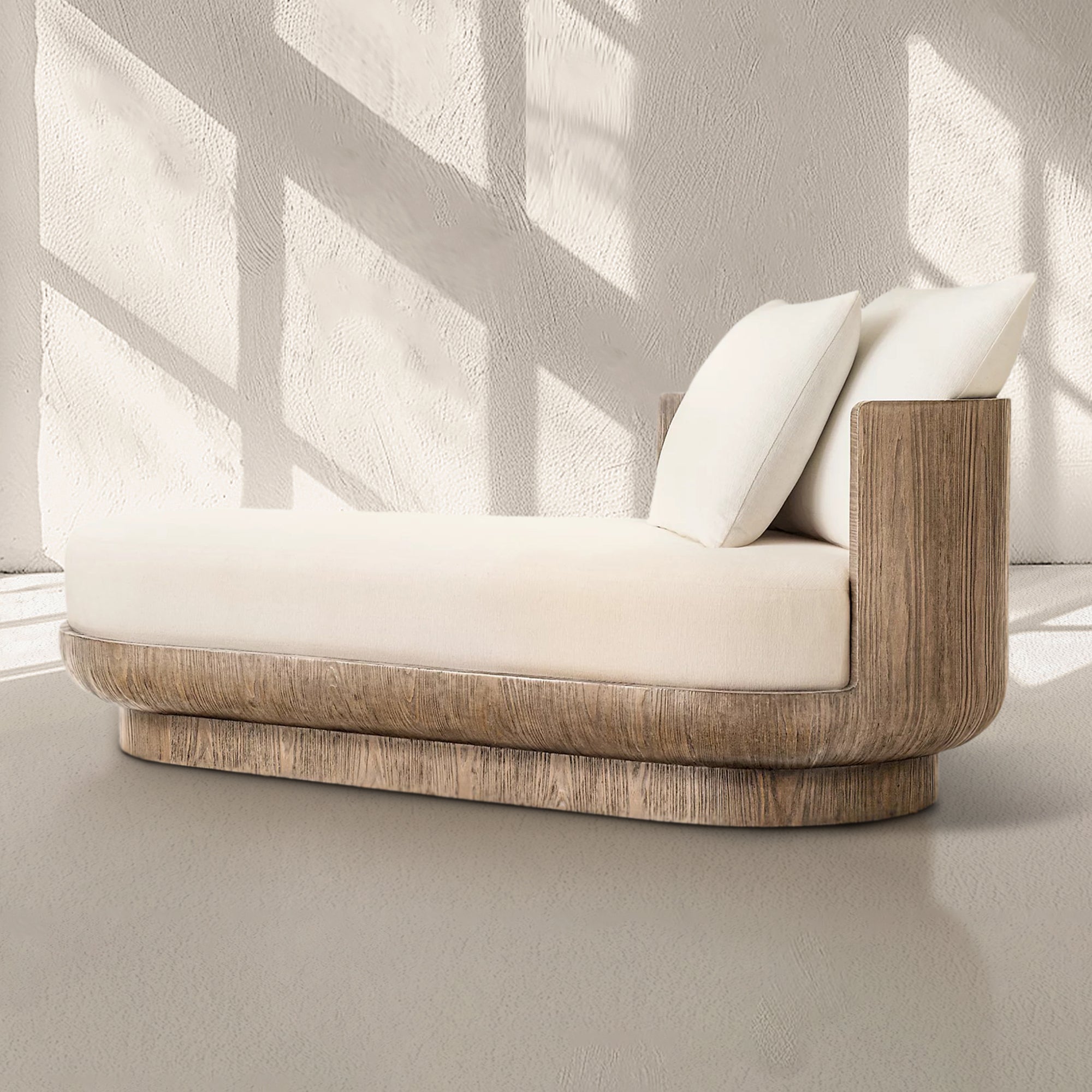 Cira Fabric Right-Arm Daybed - Zonesus