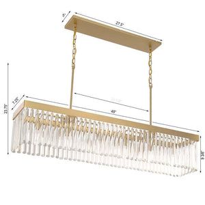 Guyton Rectangle Chandelier - Zonesus
