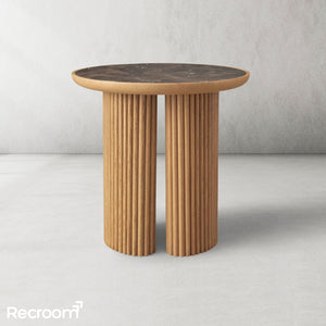 Aster Round End Table - Zonesus