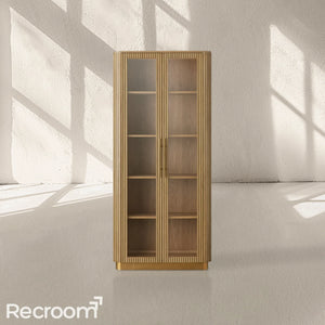 Finn Glass Cabinet - Zonesus