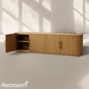 Finn Wood Media Console - Zonesus