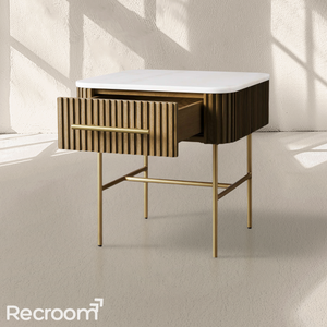 Finn End Table with Drawer - Zonesus