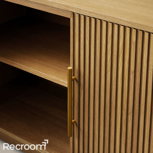 Finn Wood Media Console - Zonesus