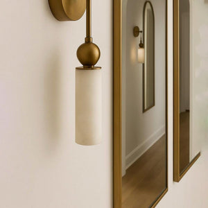 Harlin Alabaster Wall Lamp - Zonesus