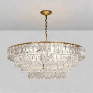 Ghiaccio Round Chandelier36" 48" 60" - Zonesus