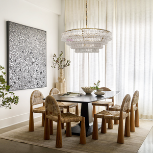 Ghiaccio Round Chandelier36" 48" 60" - Zonesus