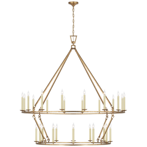 Darlana Oversized Two Tier Chandelier - Zonesus