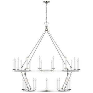Darlana Oversized Two Tier Chandelier - Zonesus