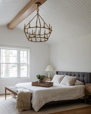 Darlana Oversized Two Tier Chandelier - Zonesus