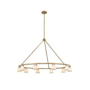 Ironstone Alabaster Chandelier - Zonesus