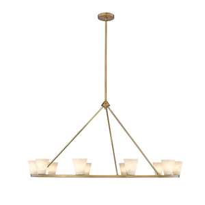 Ironstone Alabaster Chandelier - Zonesus