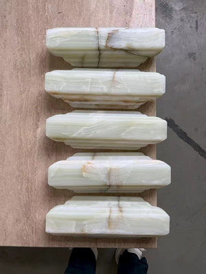 Jewel Onyx Alabaster Wall Lamp - Zonesus