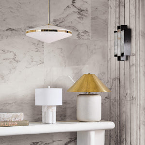 Kamila Alabaster Wall Lamp - Zonesus