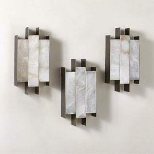 Kamila Alabaster Wall Lamp - Zonesus