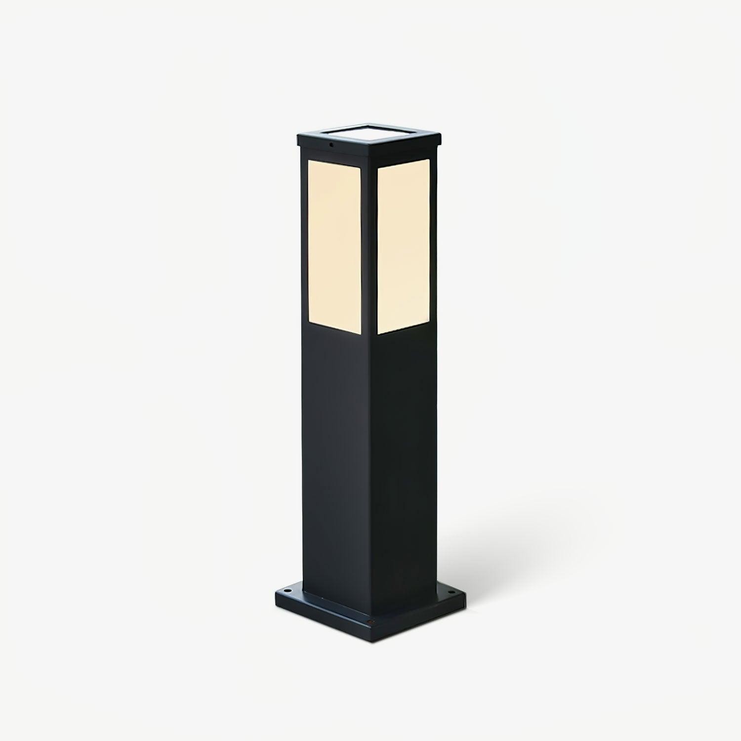 SolarSpire Modern Bollard Floor Lamp