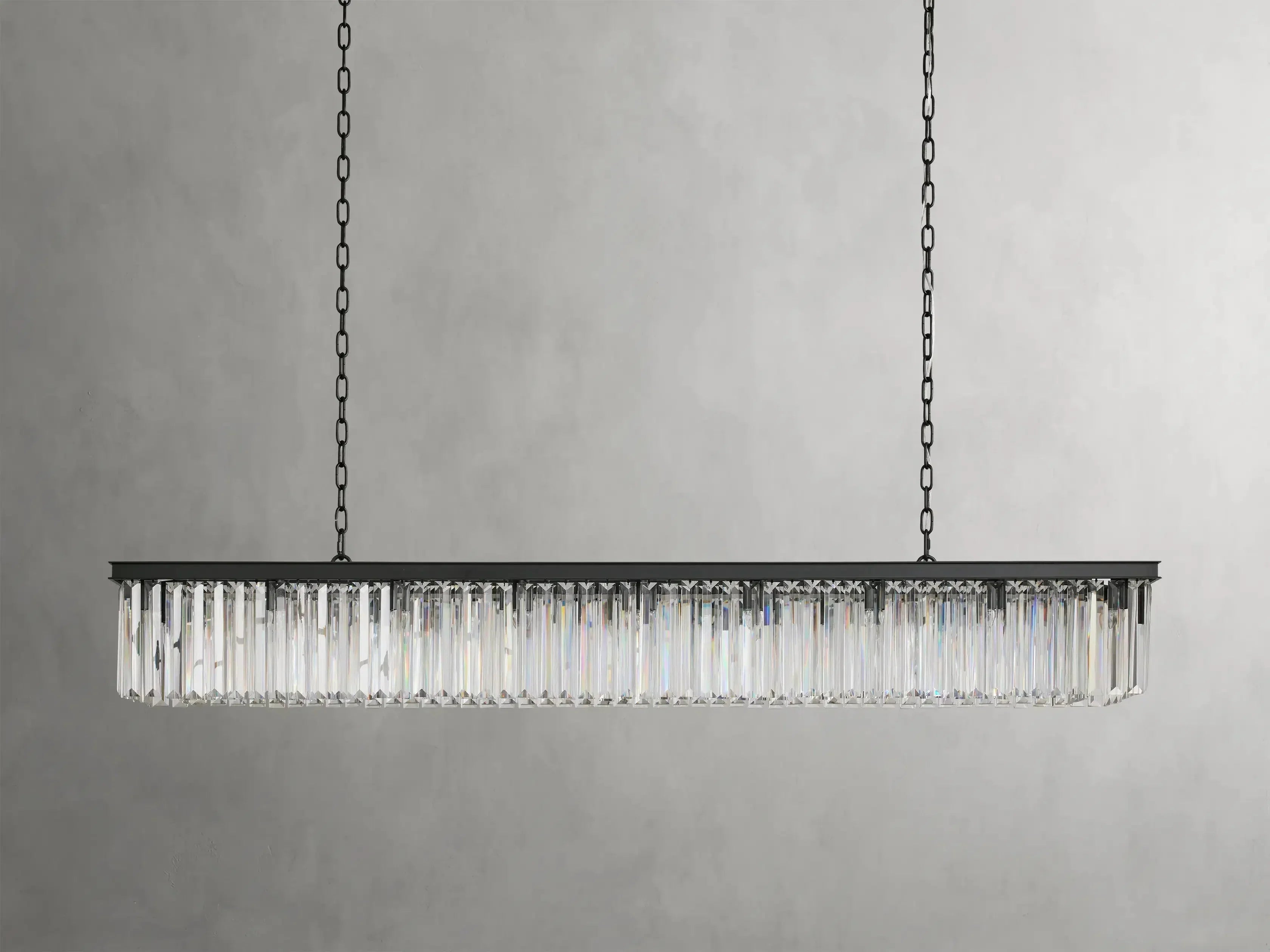 Leyland Rectangular Chandelier - Zonesus