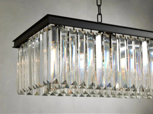 Leyland Rectangular Chandelier - Zonesus