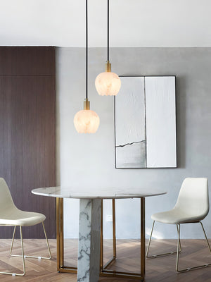 Lilin Alabaster Pendant Light - Zonesus