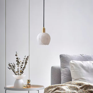 Lilin Alabaster Pendant Light - Zonesus