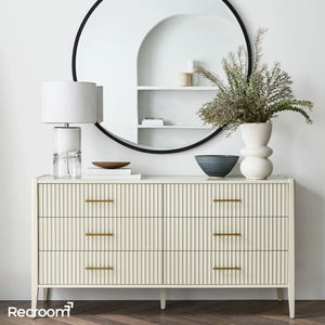 Louisa 6-Drawer Dresser - Zonesus