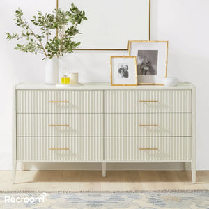 Louisa 6-Drawer Dresser - Zonesus