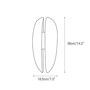 Luna Alabaster Wall Lamp - Zonesus