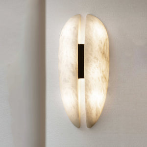 Luna Alabaster Wall Lamp - Zonesus