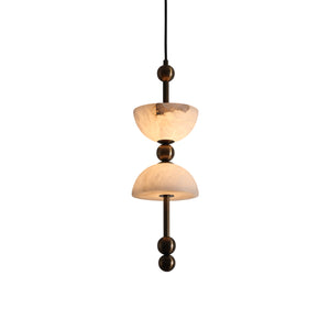 Lyra Alabaster Pendant Lamp - Zonesus