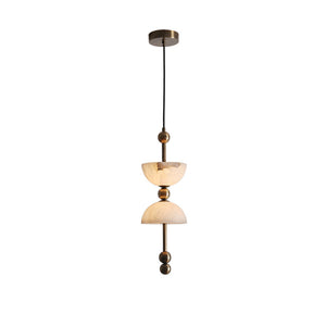 Lyra Alabaster Pendant Lamp - Zonesus