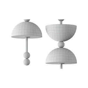 Lyra Alabaster Pendant Lamp - Zonesus