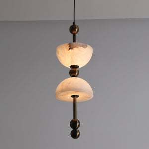 Lyra Alabaster Pendant Lamp - Zonesus