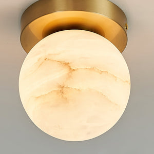 Melange Alabaster Ceiling Light - Zonesus