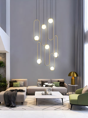 Mila Combination Chandelier - Zonesus