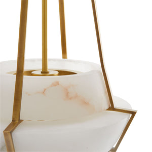 Mohegan Alabaster Pendant Lamp - Zonesus