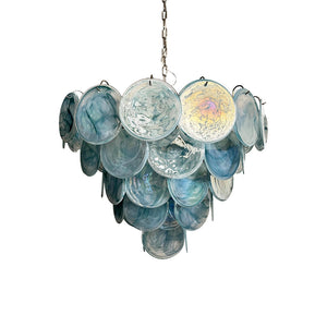 Murano Chandelier 57 Blue - Zonesus